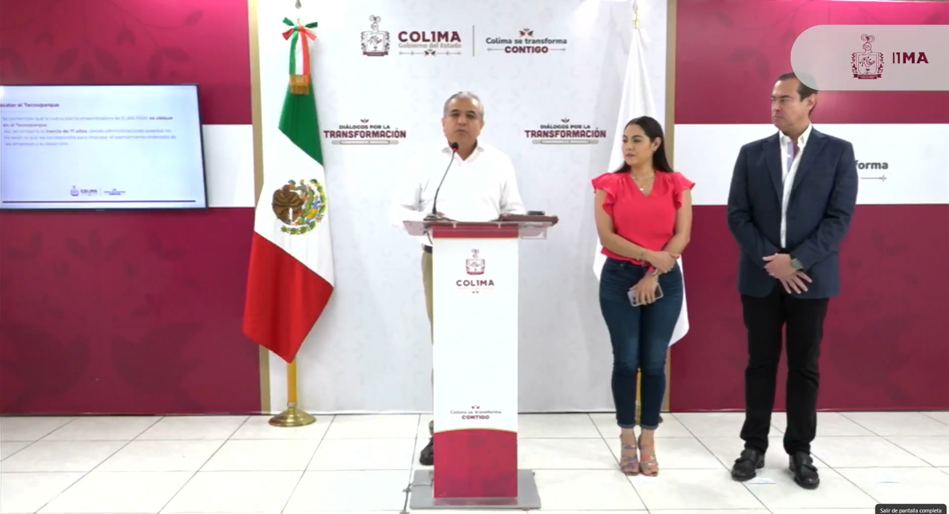 Conferencia de Prensa Gobierno de Colima