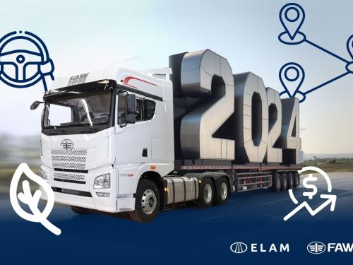 Retos para el 2024 en los camiones de carga